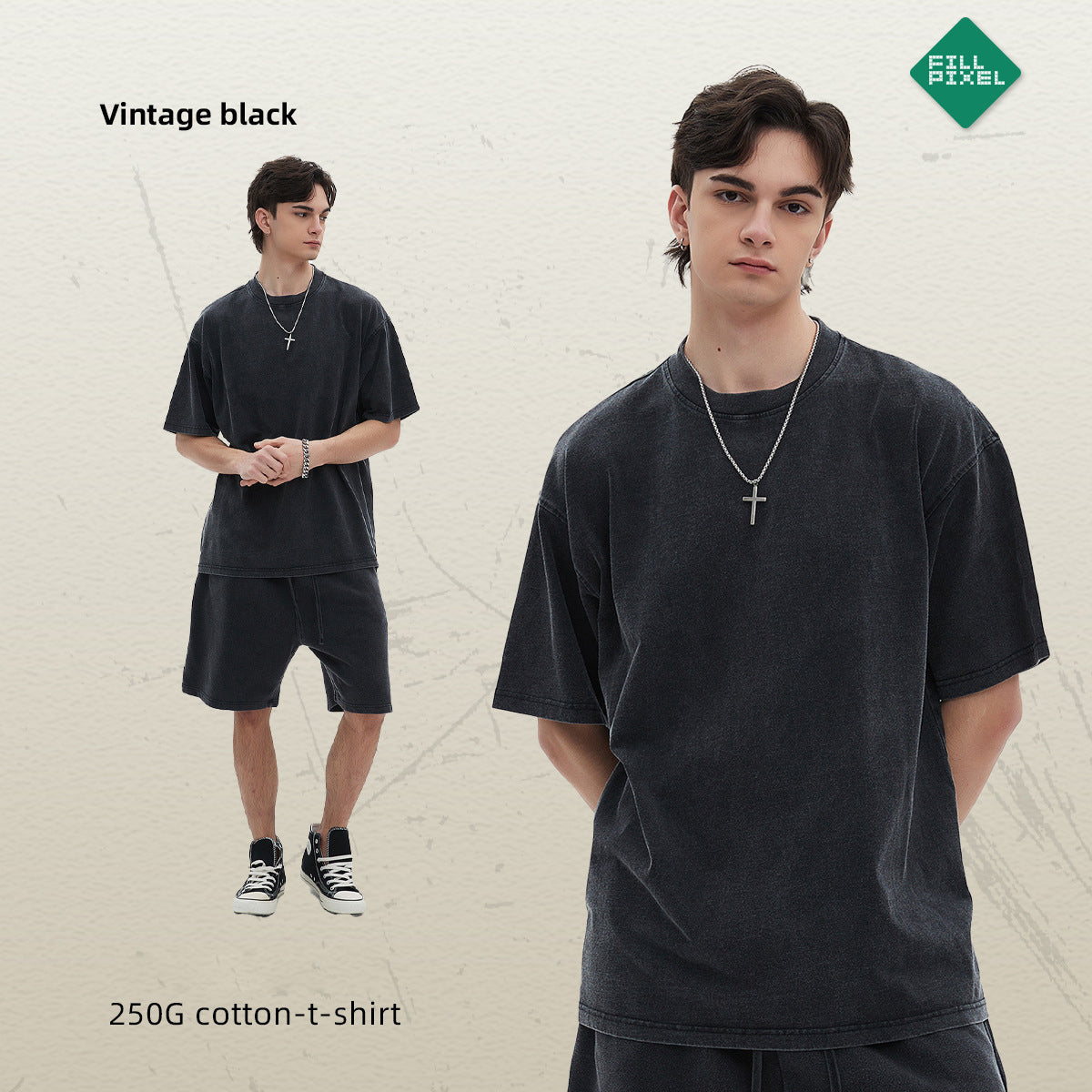 DTG Vintage Washed T-Shirt '250G'