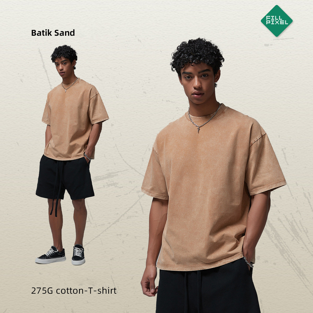 DTG Washed T-Shirt '275G'