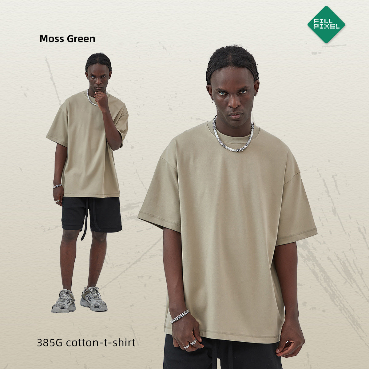 DTG Solid T-Shirt '385G'