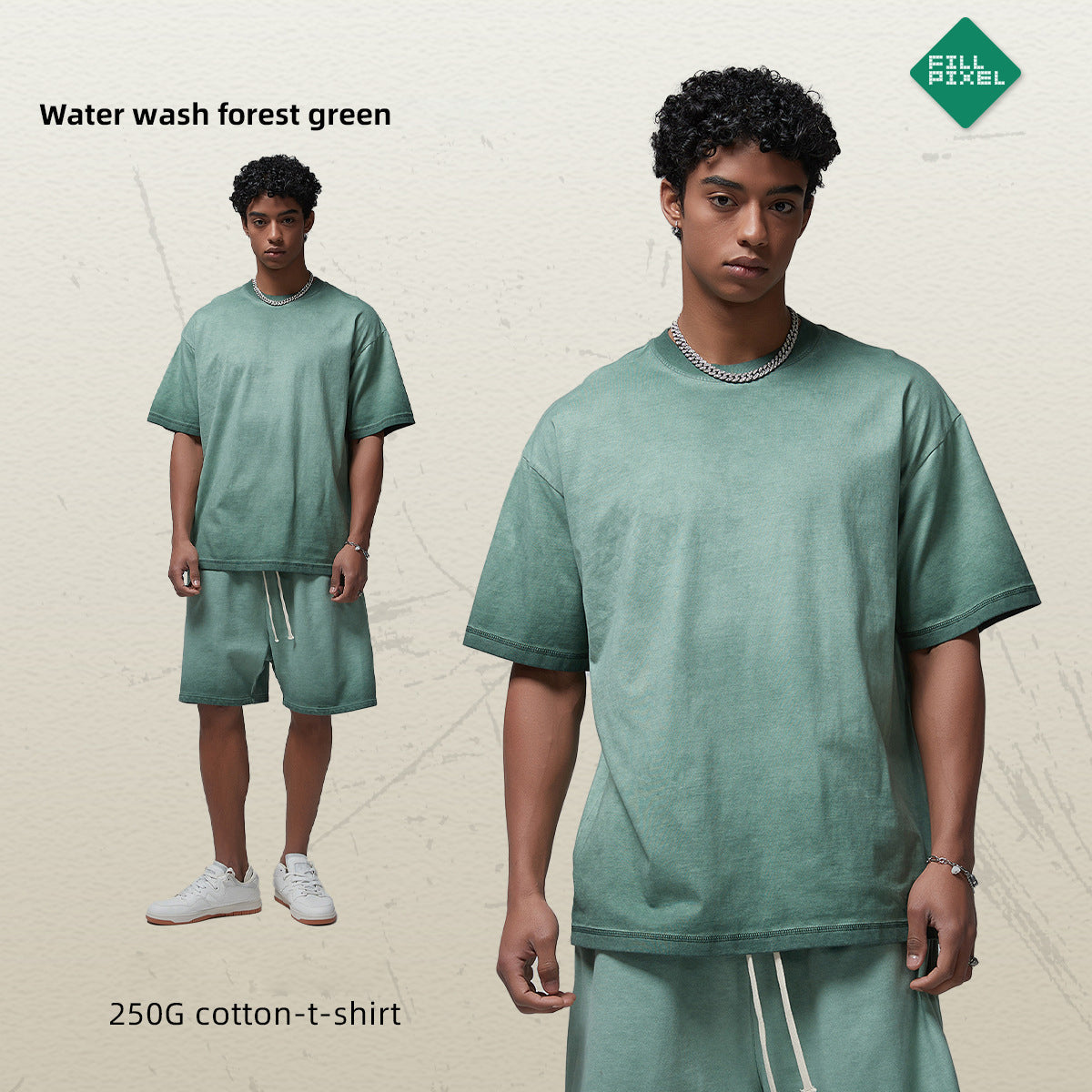 DTG Washed T-Shirt '250G'